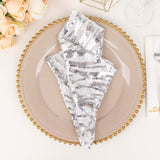 Sparkly Wave Pattern Napkins Sparkly Wave Pattern Napkins