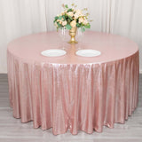 Rose Gold Polyester Tablecloth Rose Gold Polyester Tablecloth