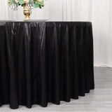 Black Shimmer Sequin Dots Tablecloth