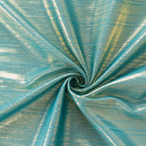Turquoise Shimmer Sequin Dots Tablecloth Turquoise Shimmer Sequin Dots Tablecloth