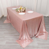 Rose Gold Elegant Rectangular Tablecloth